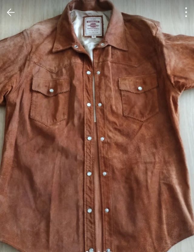 Chaqueta cuero vintage