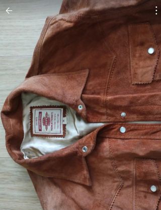 Chaqueta cuero vintage 