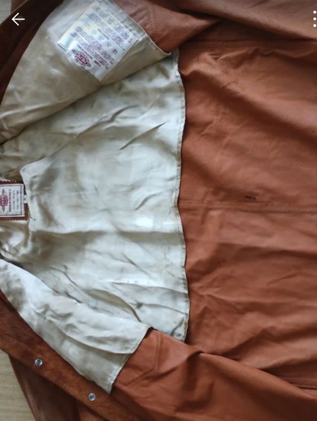 Chaqueta cuero vintage