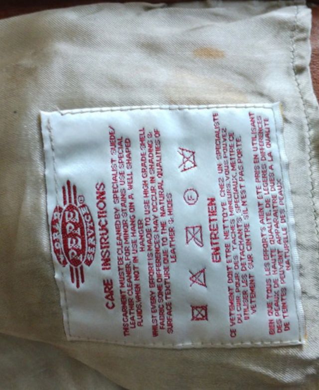 Chaqueta cuero vintage