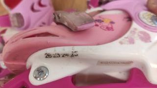 Patines linea niña ajustable talla 23 a 26