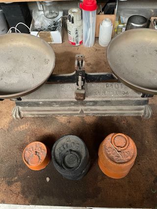 Bascula de hierro 10kg