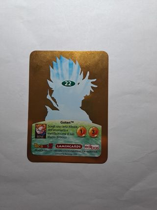Lamincards Dragonball Z serie Oro 2006