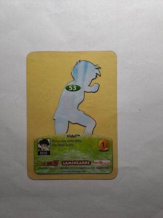 Lamincards Dragonball Z serie Oro 2006