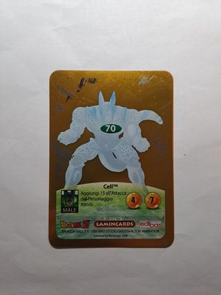 Lamincards Dragonball Z serie Oro 2006