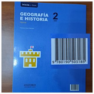 2 Libros Geografía E Historia, 2°ESO