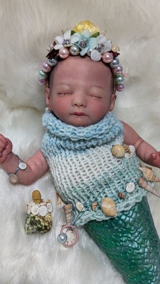 Bebé reborn sirenita