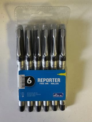 penne roller ELICA free ink - roller confez.6