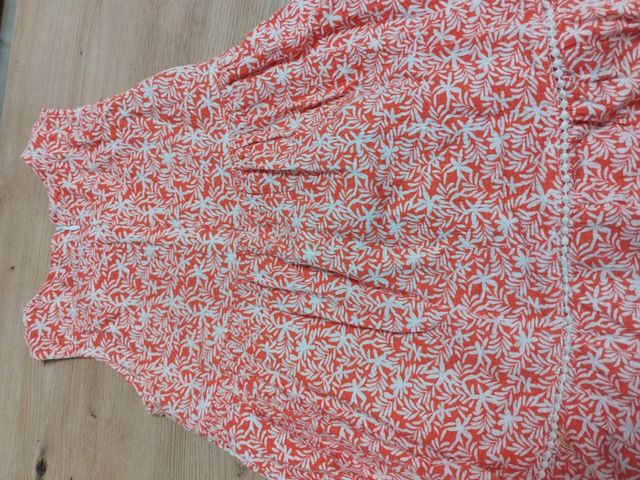 Vestido niña mayoral naranja 5 años