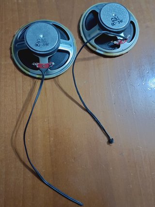 Altavoces 3 w 8 ohmios