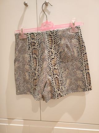 Falda pantalón estampado animal print