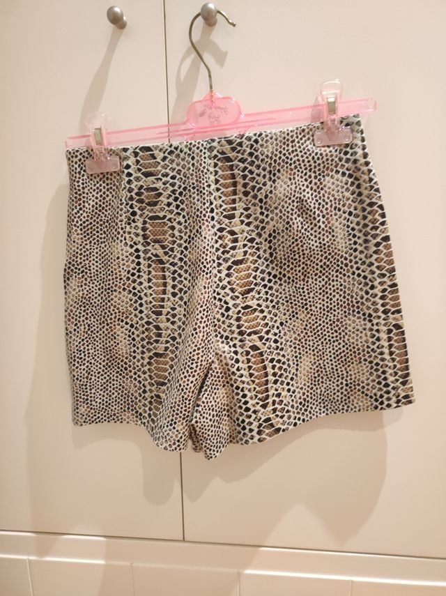 Falda pantalón estampado animal print