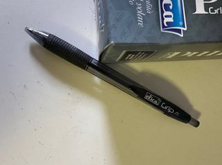 PENNE A SFERA A SCATTO MARCA ELICA NERO CONF. 12