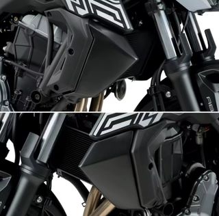 Tapas de radiador kawasaki Z650
