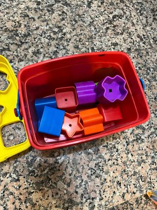 Cesta encajable bloques