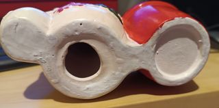 Porta piantina di Natale in ceramica