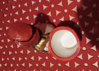 Porta piantina di Natale in ceramica