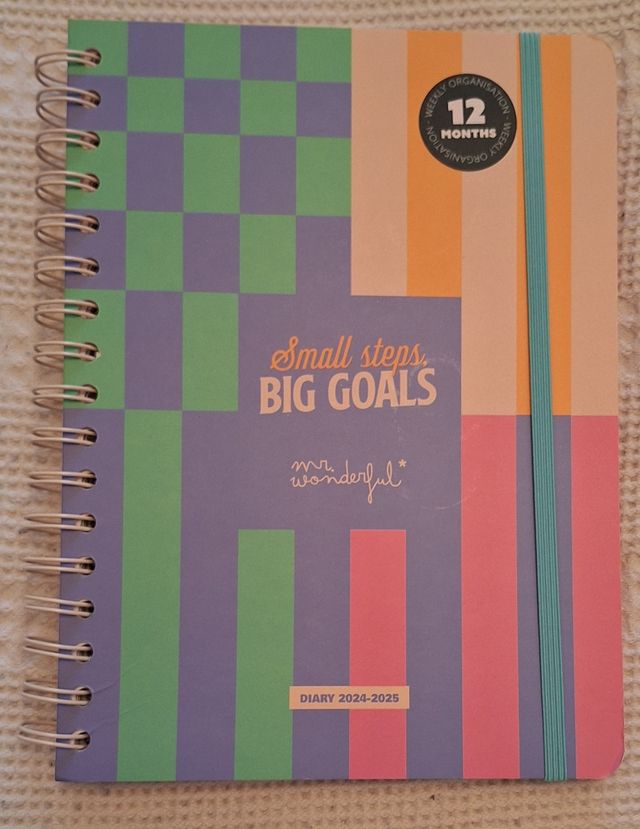 Diario semanal Mr.Wonderful 2024/2025