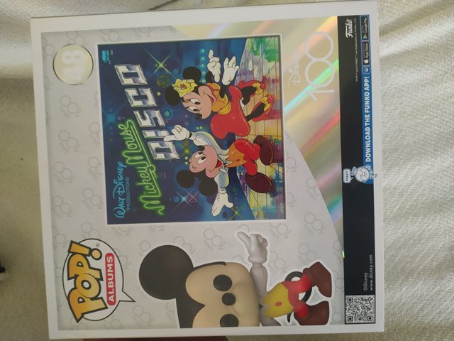 Funko Pop Albums Disney 100 Mickey Mouse Disco 48