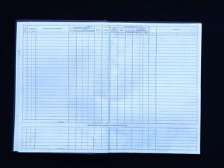 Livro de Registo de Compras e Mercadorias MOD1