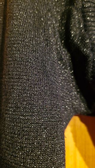 Bolero negro con brillo de Pinkie, T-M