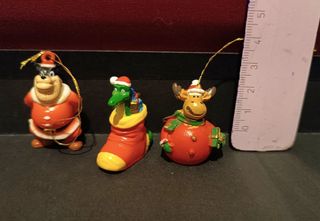 Set 3 personaggi Disney decorazioni di Natale