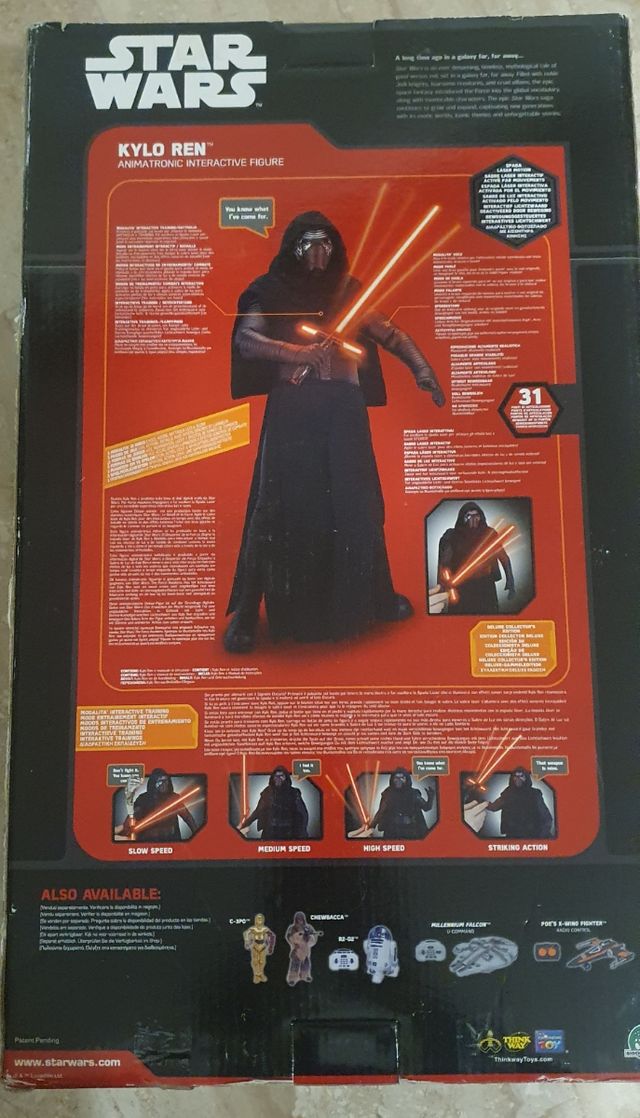 Muñeco Kylo Ren coleccionista