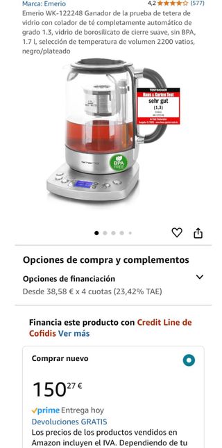 Tetera Automatica