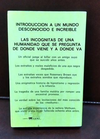 Lote 4 libros de terror