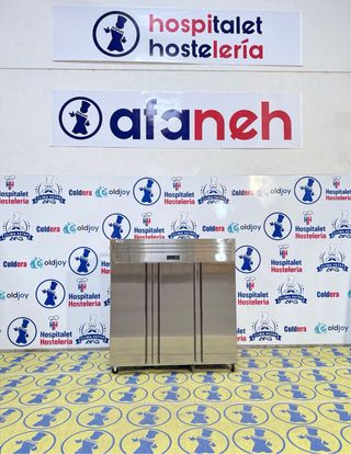 NEVERA INOXIDABLE DE 3 PUERTAS NUEVA