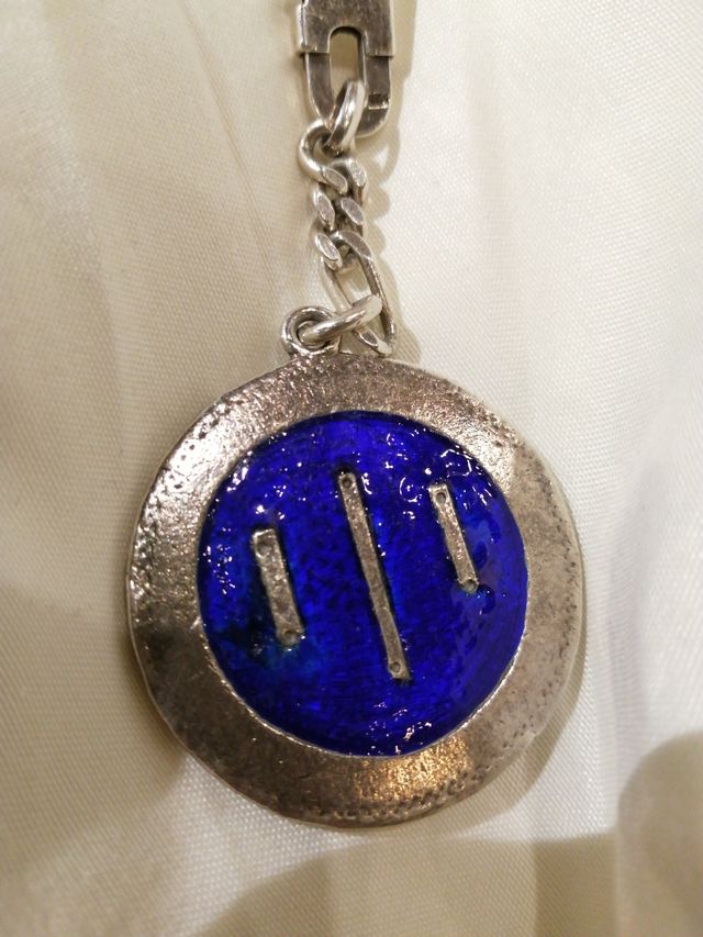 Pulsera de plata y esmeraldas