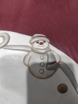 Thun piatto natalizio 28 cm vintage