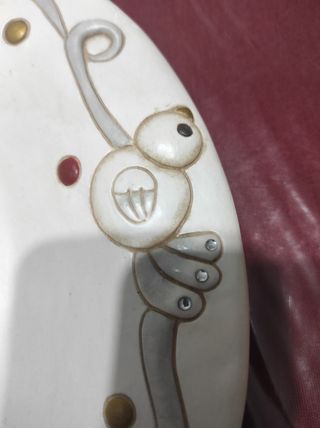 Thun piatto natalizio 28 cm vintage