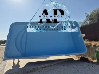 6x3 rectangular piscinas de poliéster
