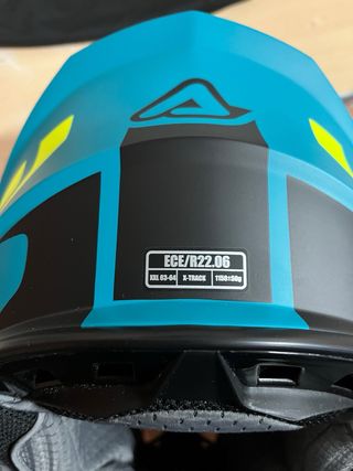 Casco acerbis x track