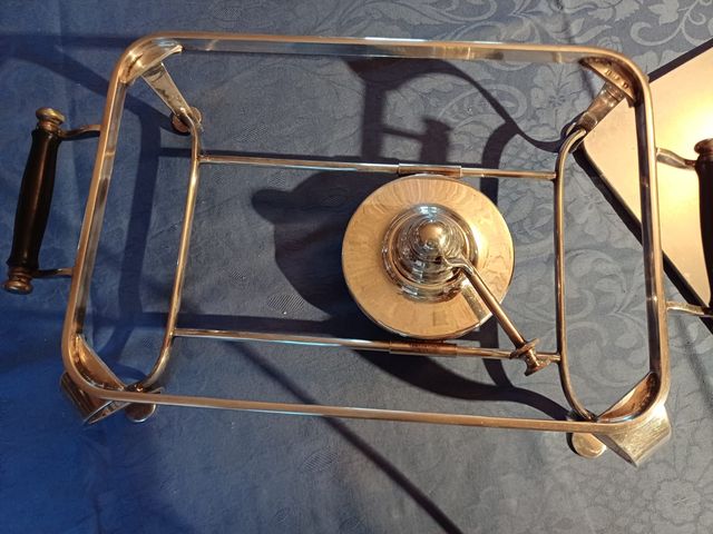 Antico scaldavivande da tavola