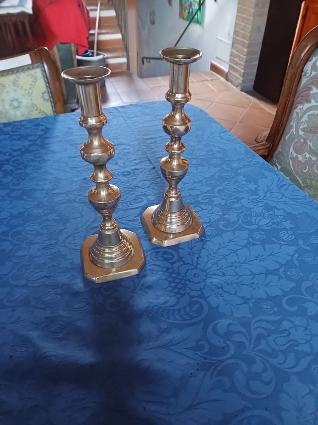 Coppia candelabri antichi