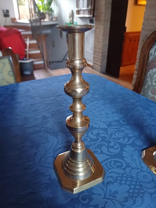 Coppia candelabri antichi