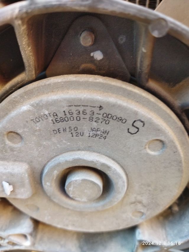 Conjunto de radiadores Toyota Yaris