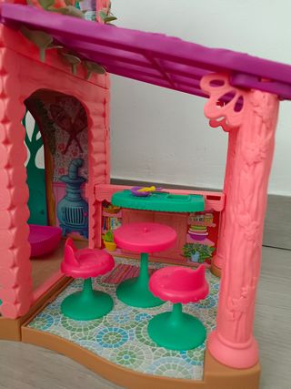 Casa ciervo Echantimals + muñeca