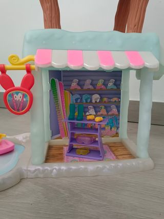 Casa nieve Echantimals + muñeca