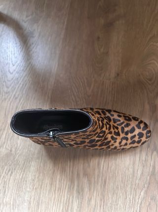 Botines animal print leopardo