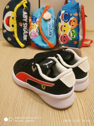 Zapatillas para niños Puma Ferrari Lilburion
