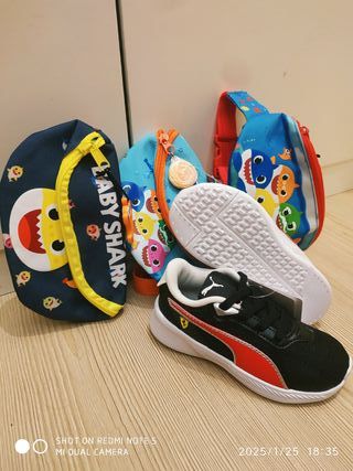 Zapatillas para niños Puma Ferrari Lilburion