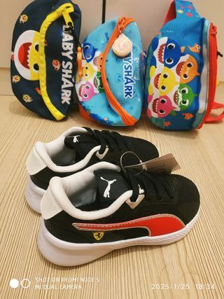 Zapatillas para niños Puma Ferrari Lilburion