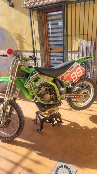 Motocross kawasaki 125 2t