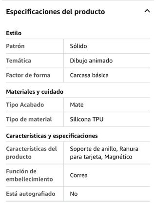 Funda iPhone 15 Pro con tarjetero y anillo