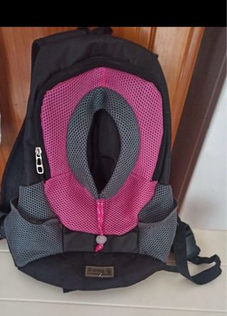 Mochila transportin  perro