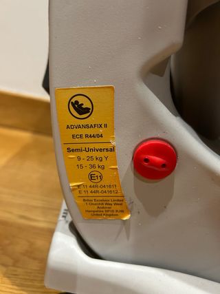 Silla coche britax romer