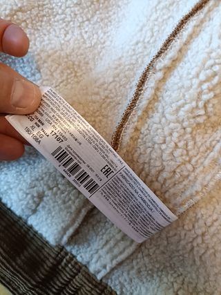 Chaqueta pana borrego. Mango. Chico. XL